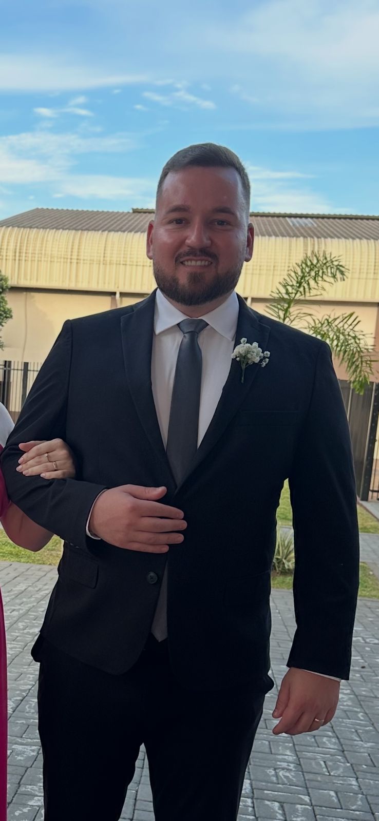 Thiago antes do acompanhamento para emagrecimento