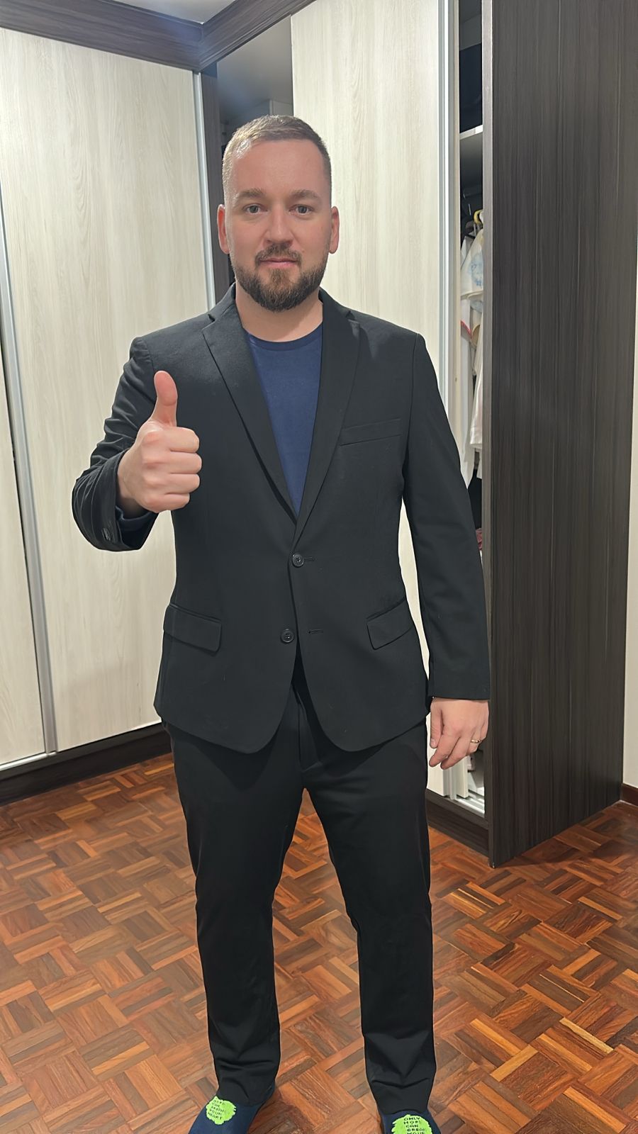 Thiago depois do acompanhamento para emagrecimento